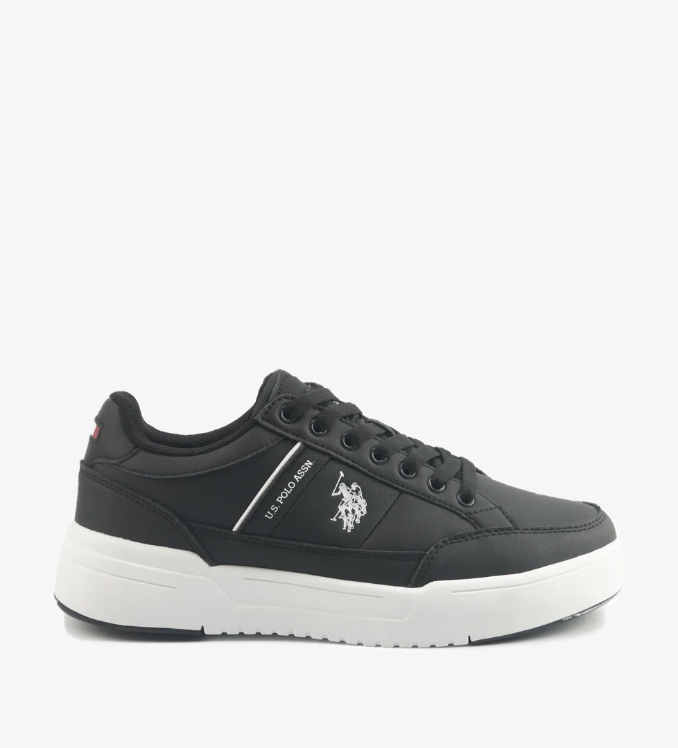 U.S. Polo Assn. NEVADA 5PR Siyah Erkek Sneaker - Görsel 1