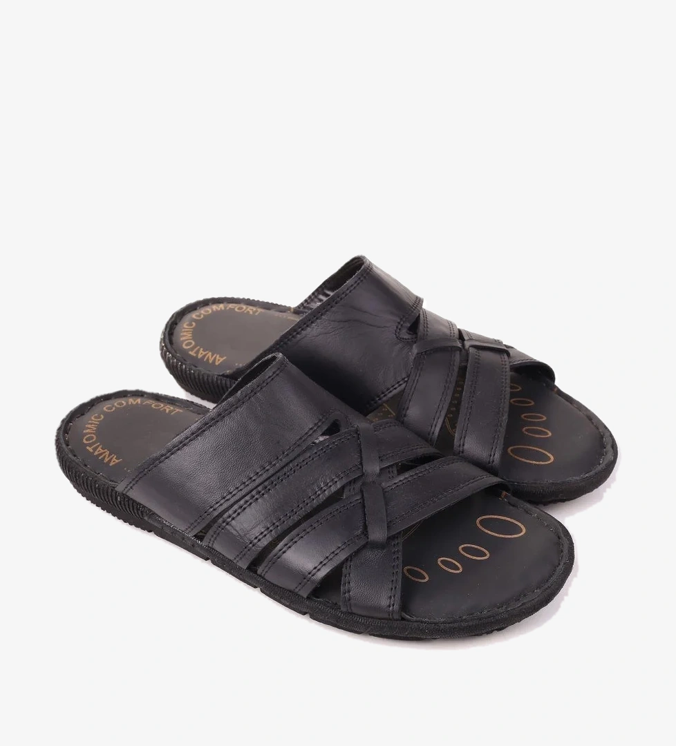 Papuç Sepeti Hakiki Deri Anatomik Rahat Taban Erkek Terliği model görseli