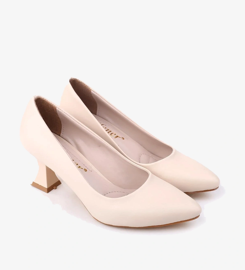 Papuç Sepeti 801 Kadın 6 Cm Topuklu Klasik Ayakkabı model görseli