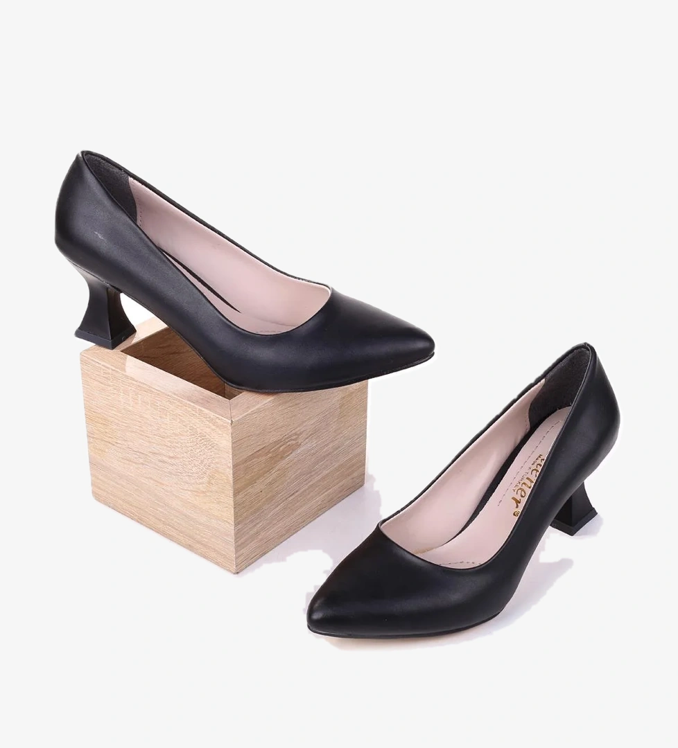 801 Kadın 6 cm Topuklu Klasik Ayakkabı