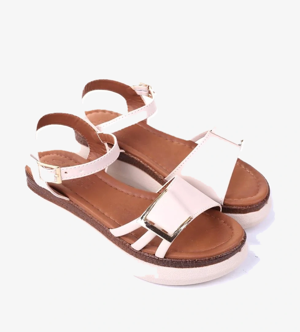 Castle Black Papuç Sepeti FT-603 Rahat Taban Tokalı Günlük Kadın Sandalet model görseli