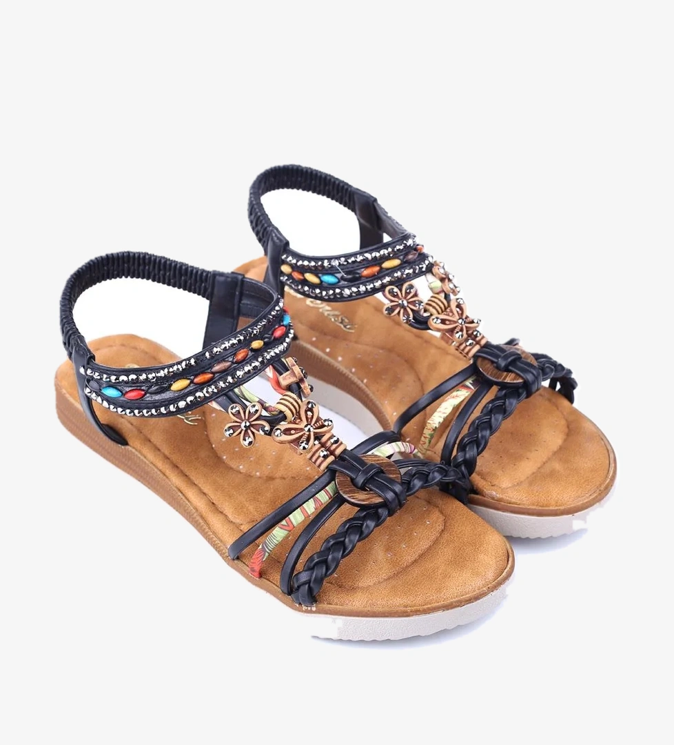 361 Kadın Günlük Anatomik Rahat Taban Sandalet - Görsel 1