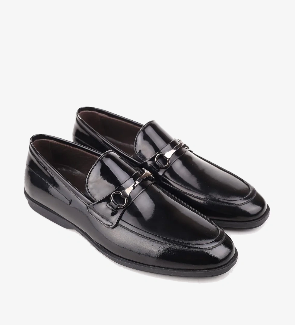 Montana 311 Erkek Hakiki Deri Günlük Rugan Babet Ayakkabı model görseli