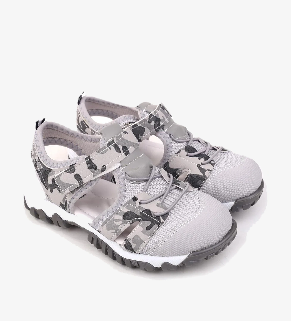 Arzn 4831 Erkek Çocuk Ortopedik Rahat Taban Sandalet