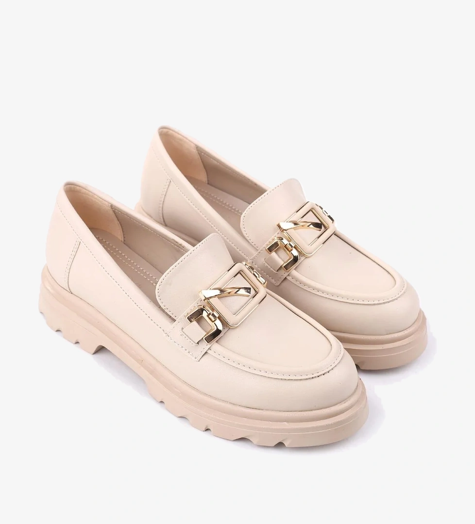 Papuç Sepeti Fncy-819 Günlük Kadın Loafer Ayakkabı model görseli