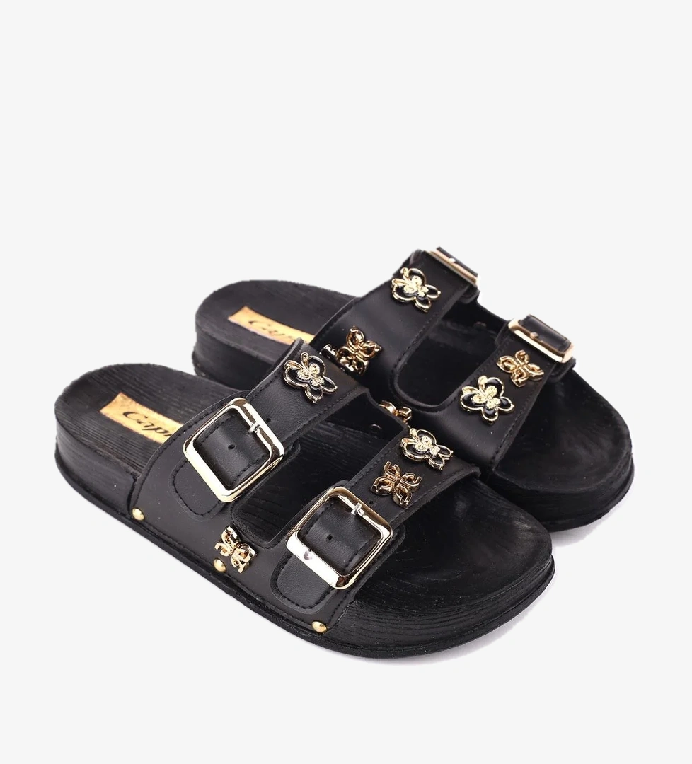 4744 Kadın Rahat Taban Ortopedik Günlük Tokalı Terlik