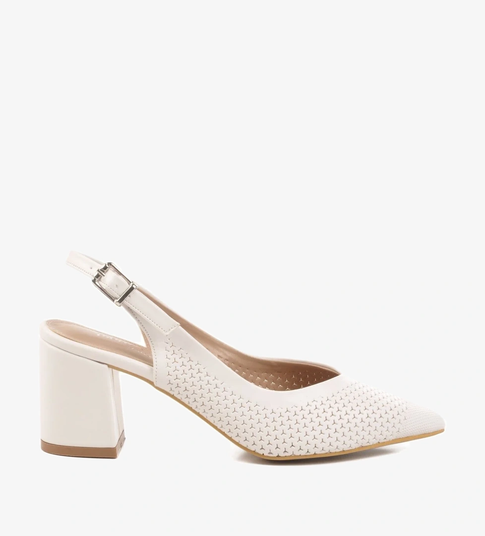 Pierre Cardin Siyah Beyaz Kadın Topuklu Abiye Ayakkabı model görseli