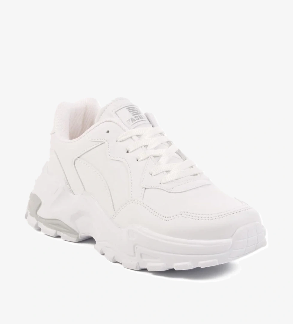 159 G Beyaz Mevsimlik Kadın Spor Ayakkabı