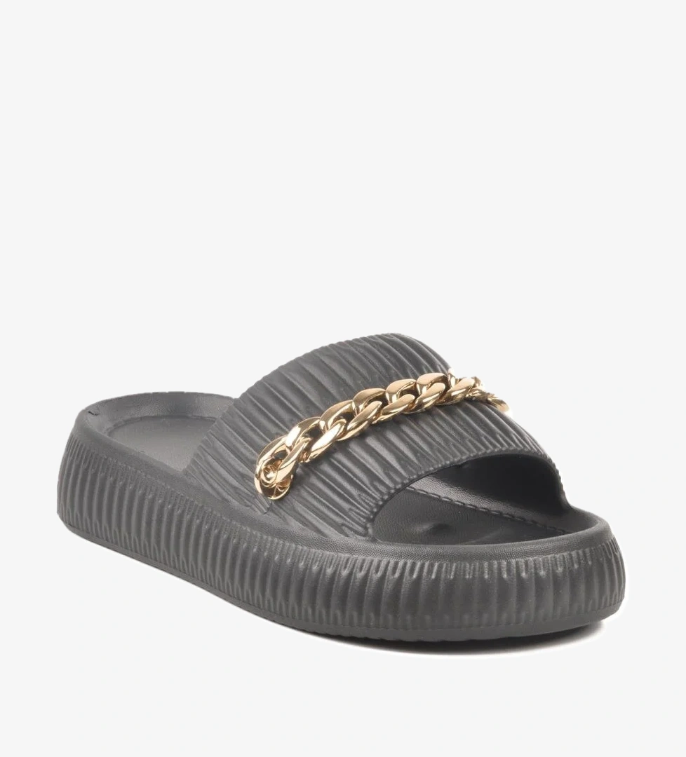 292 Z Kadın Hafif Esnek Siyah Terlik