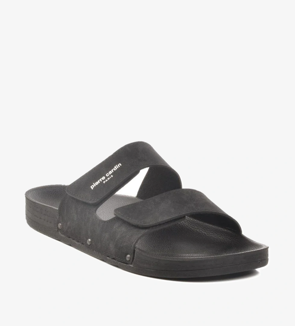 PC-7039 M Büyük Numara Siyah Erkek Terlik