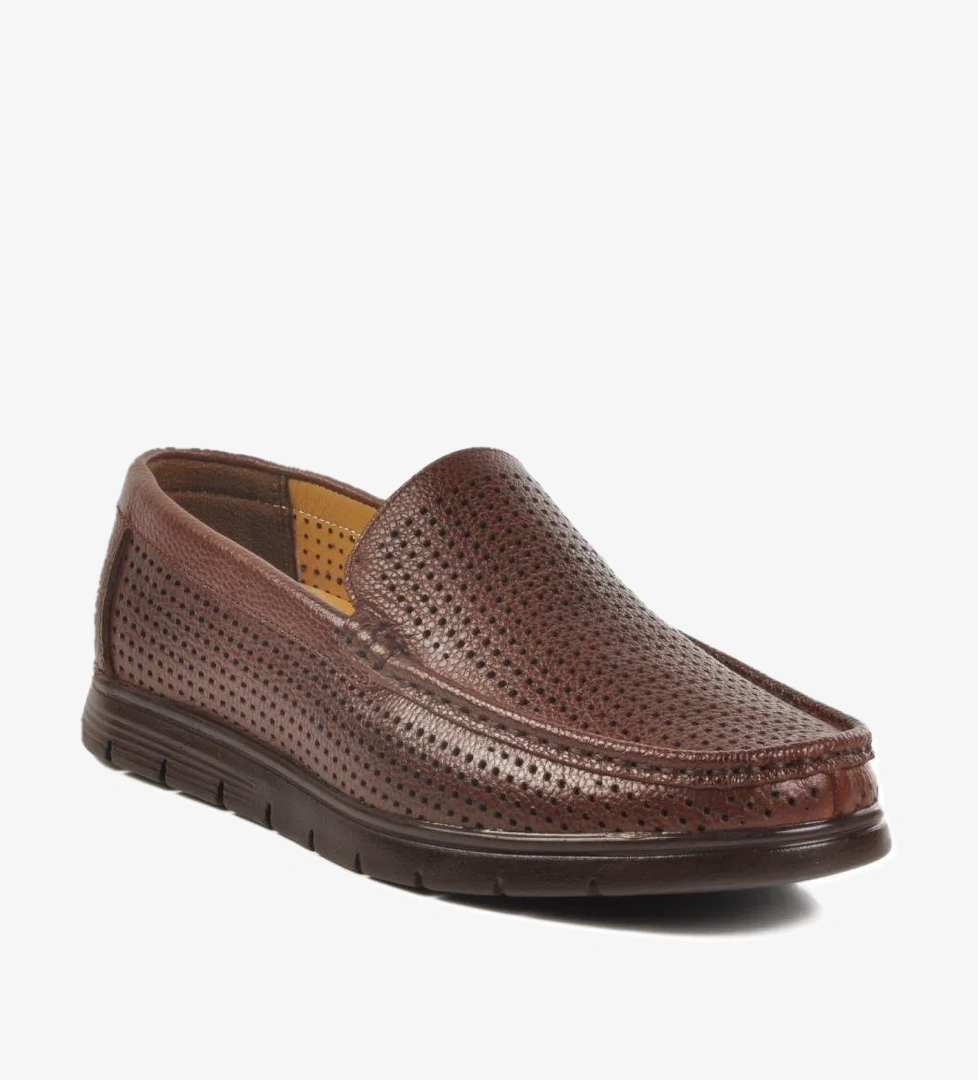 Ayakmod 001 M Jel Taban Siyah Hakiki Deri Erkek Günlük Ayakkabı model görseli