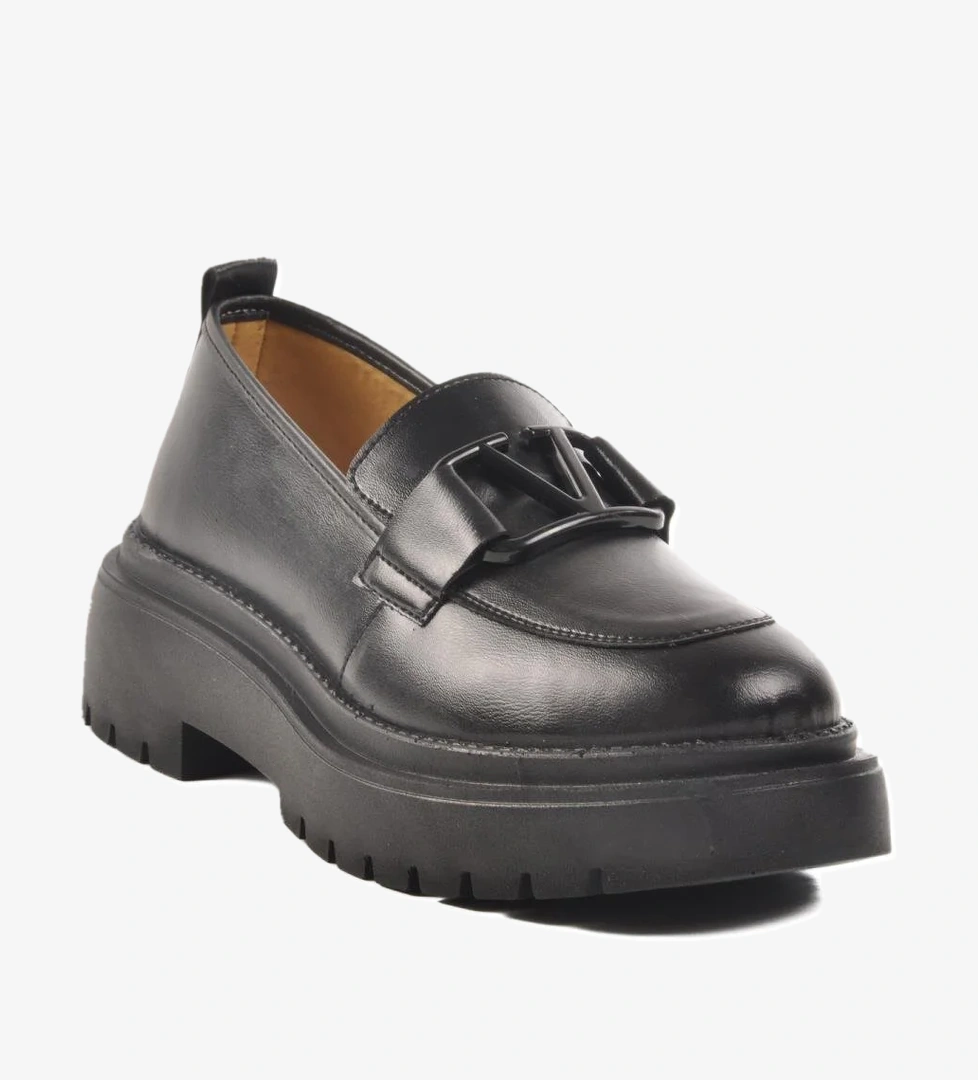 F-2047 Z Siyah Kadın Günlük Ayakkabı