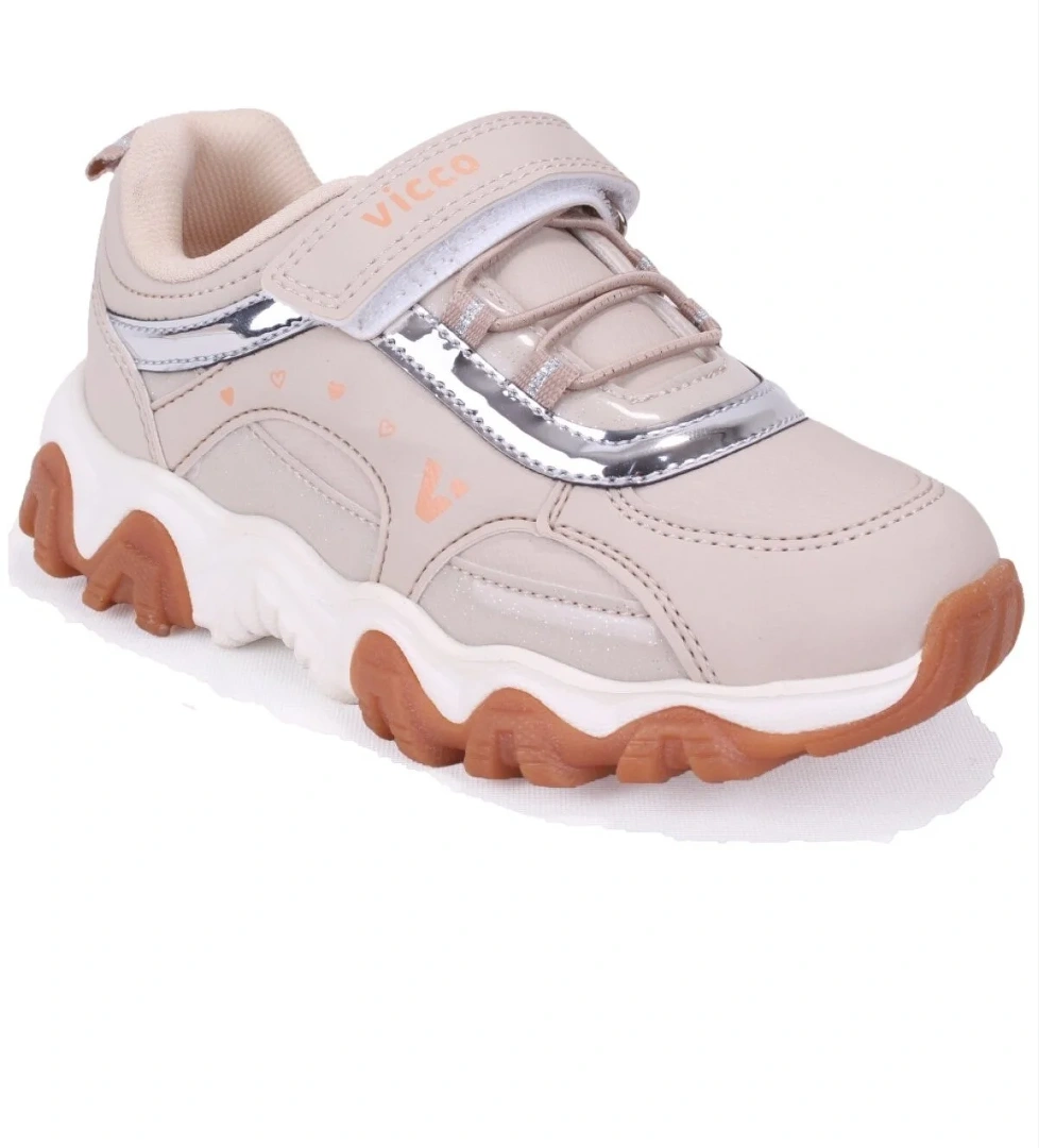 Vicco Dream 346F25K210 Bej Ortopedik Günlük Kız Çocuk Spor Ayakkabı model görseli