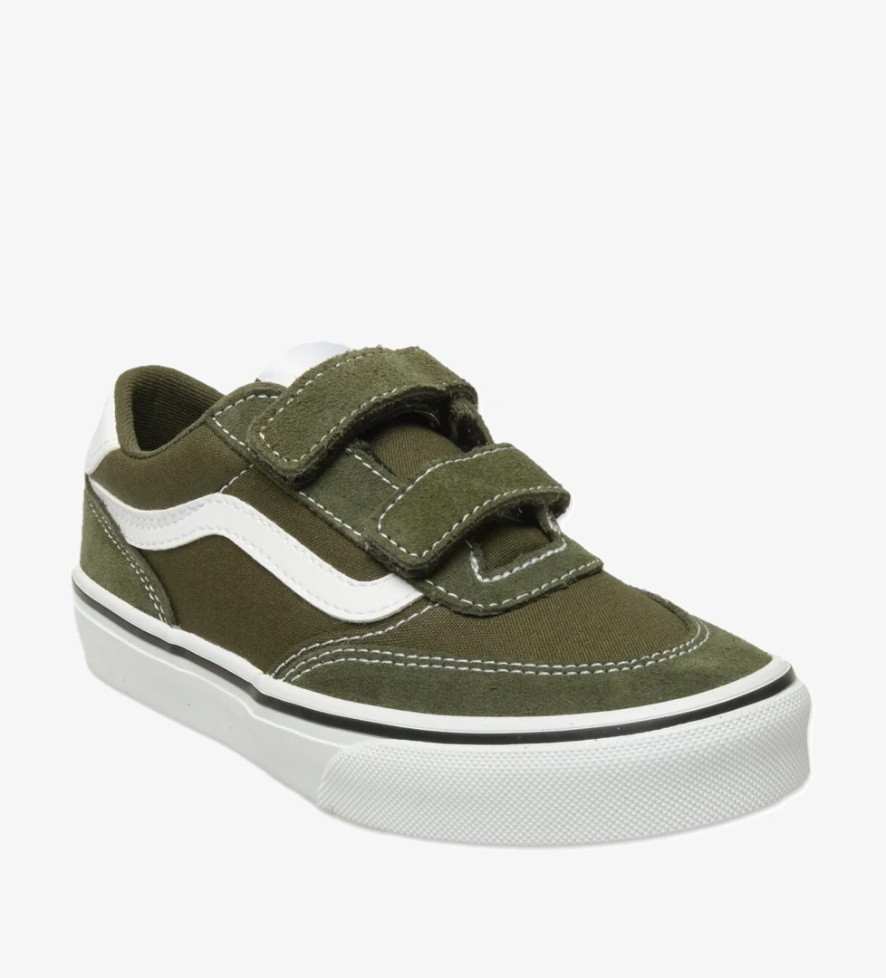 Vans Vn000dbr Brooklyn Ls V Sneakers Siyah Yeşil Çocuk Spor Ayakkabı model görseli