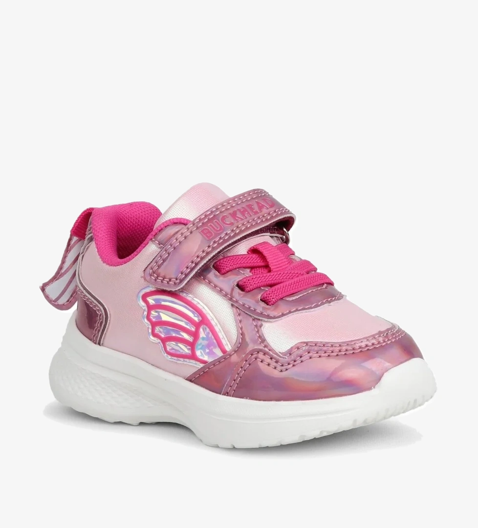 Buck3041 Bright Günlük Pembe-Beyaz Kız Çocuk Spor Ayakkabı - Görsel 1
