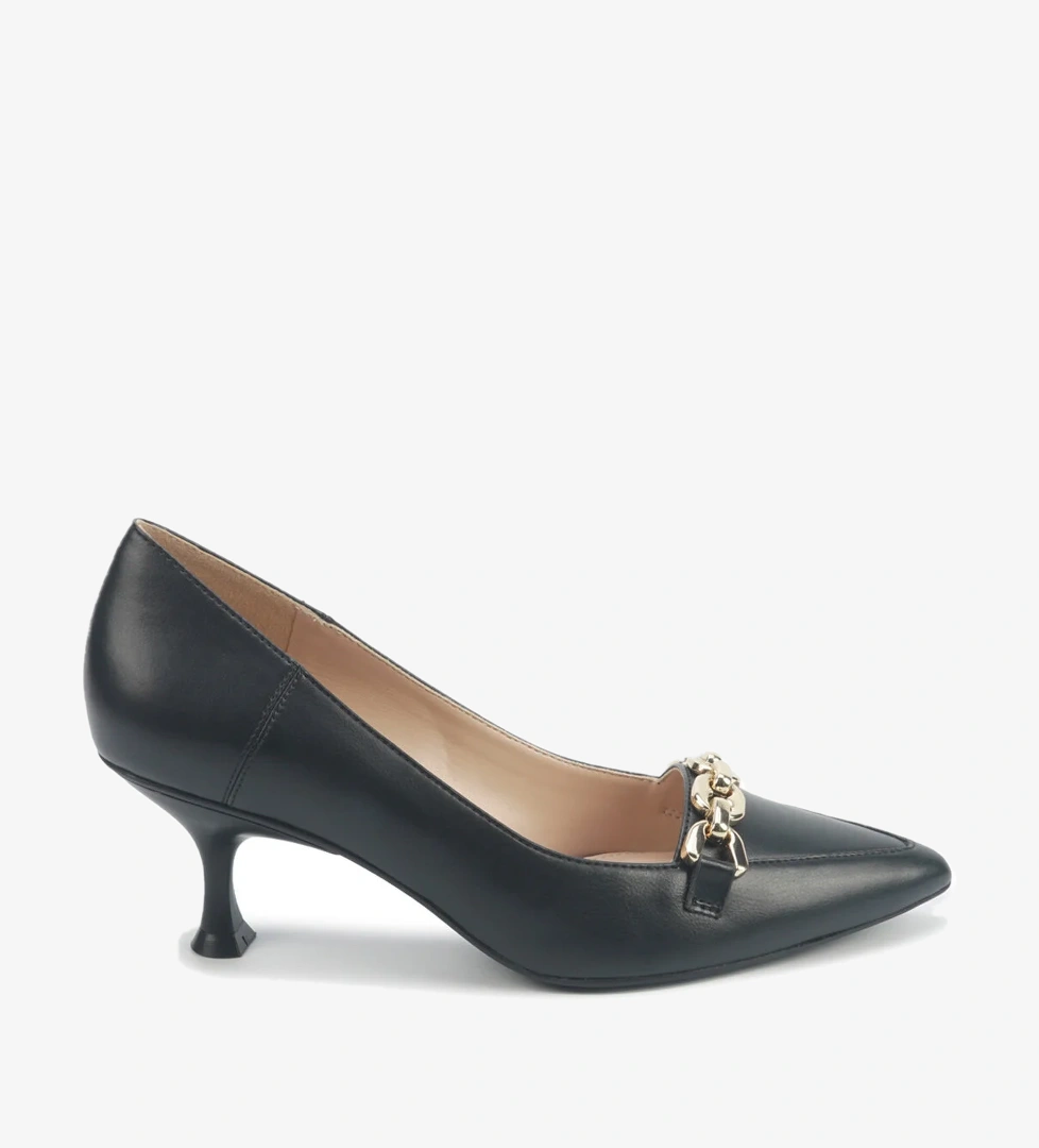 ALTAN 5PR Siyah Kadın Topuklu Ayakkabı - Görsel 1