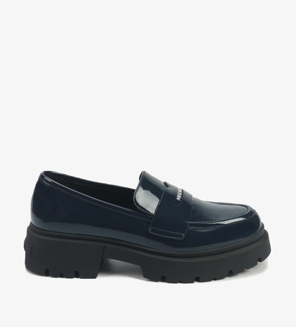 FERNANDO 5PR Lacivert Kadın Loafer - Görsel 1