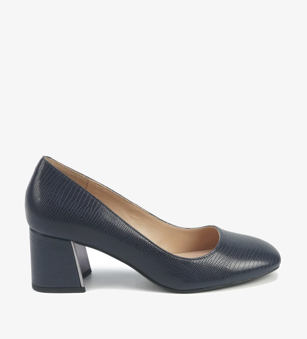 ANNALISA 5PR Lacivert Kadın Topuklu Ayakkabı - Görsel 1