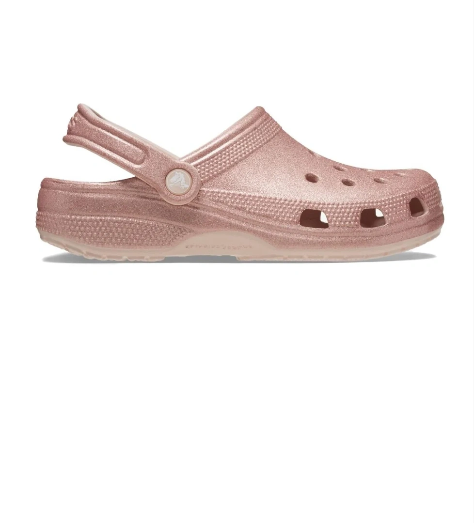 205942 Classic Glitter Clog Pembe