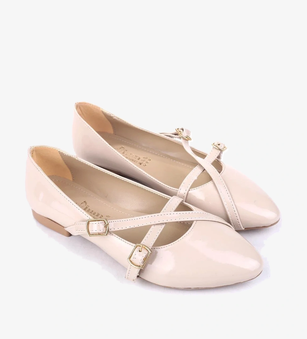 Papuç Sepeti 4710 Rahat Taban Kadın Babet Ayakkabı model görseli