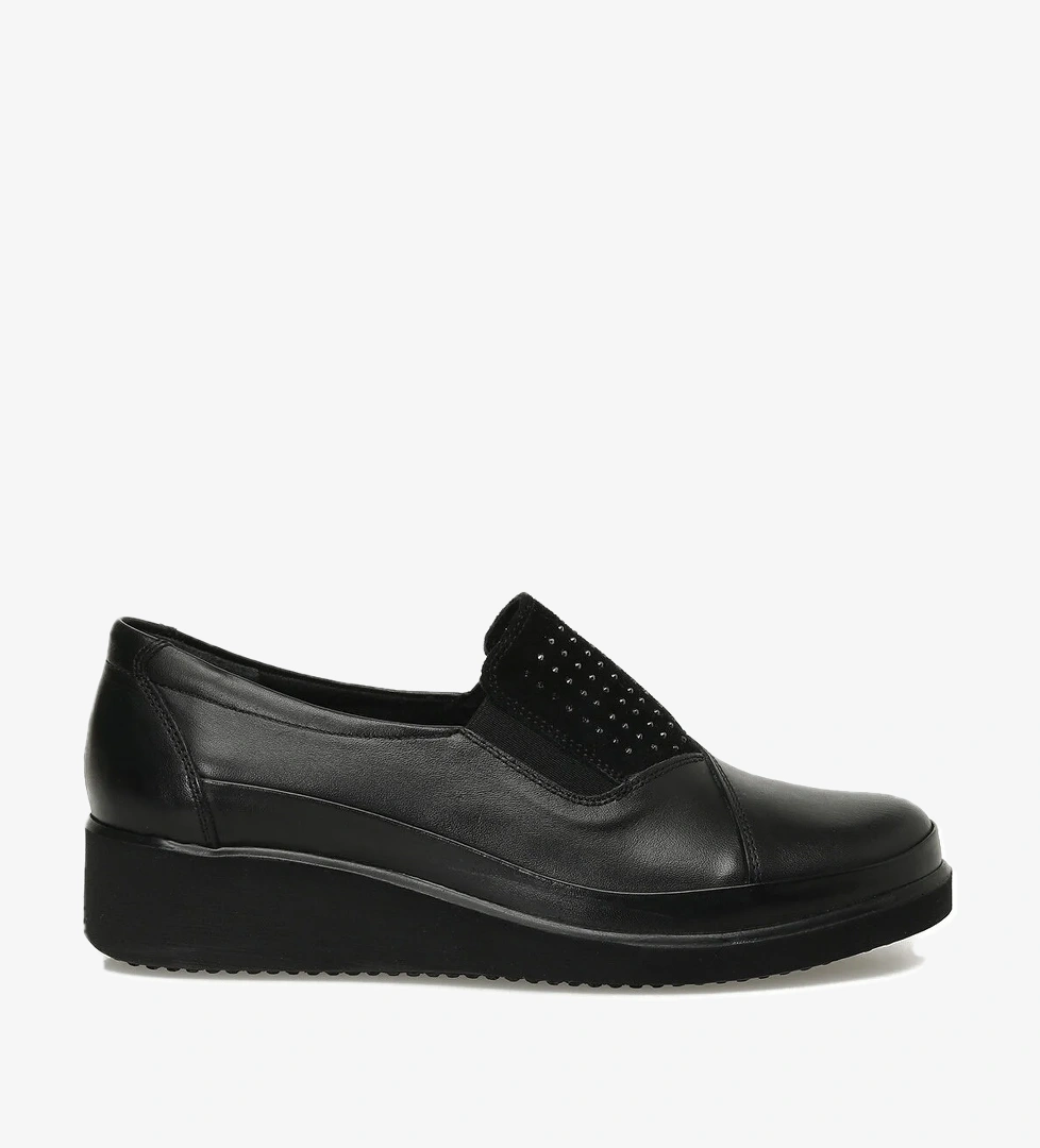 105269.Z5PR Siyah Kadın Dolgu Ayakkabı - Görsel 1