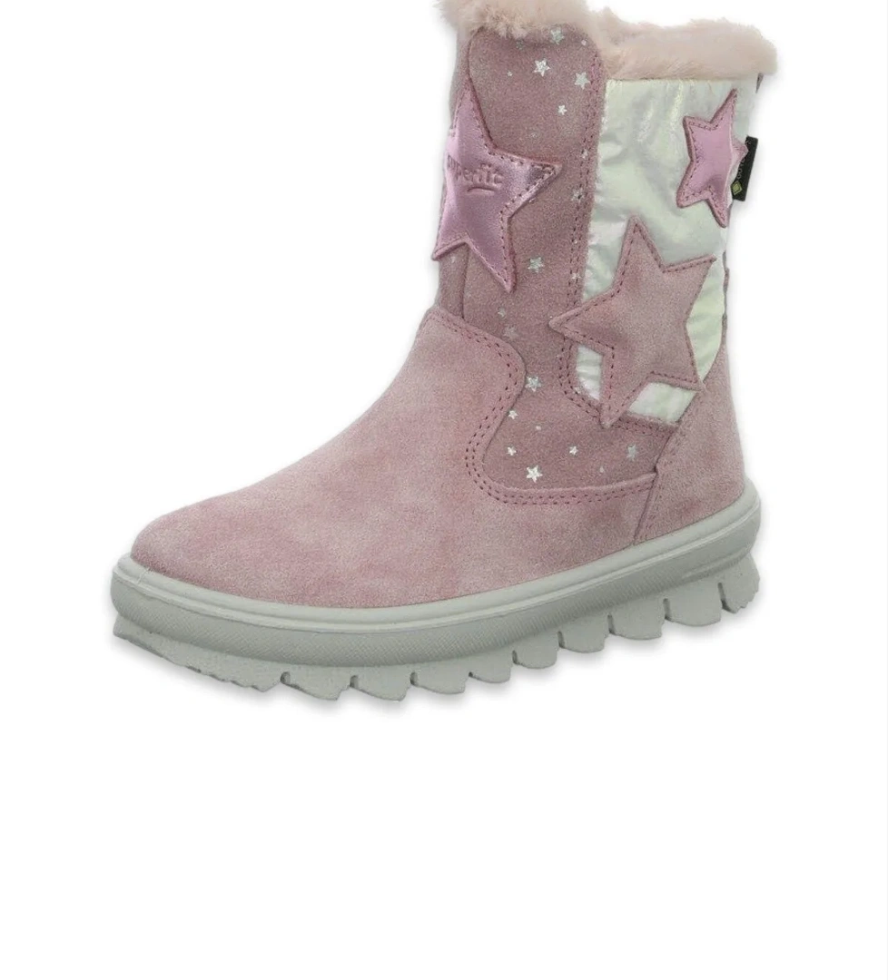 000219 Flavia Gore-Tex Gül Kurusu Kız Çocuk Bot - Görsel 1