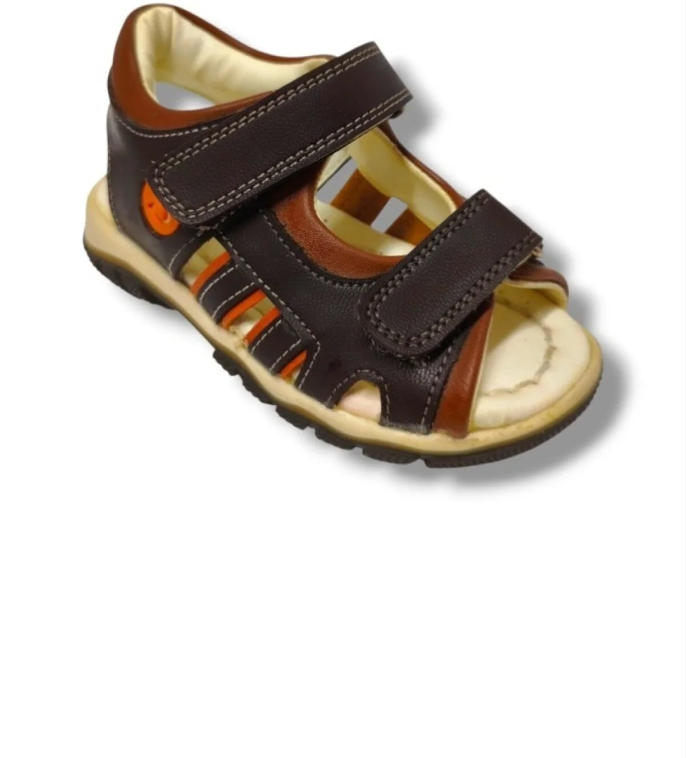 Seyfi̇ Seyfı 3051-20 2 Cırtlı Erkek Sandalet Kahverengi Turuncu model görseli