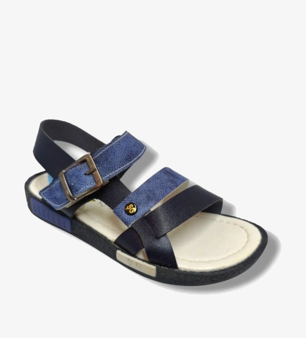 Şi̇ri̇nbebe Şirinbebe 3002-20 Anatomik 3 Bant Kemer Tokalı Erkek Çocuk Sandalet Lacivert Mavi 31-36 model görseli