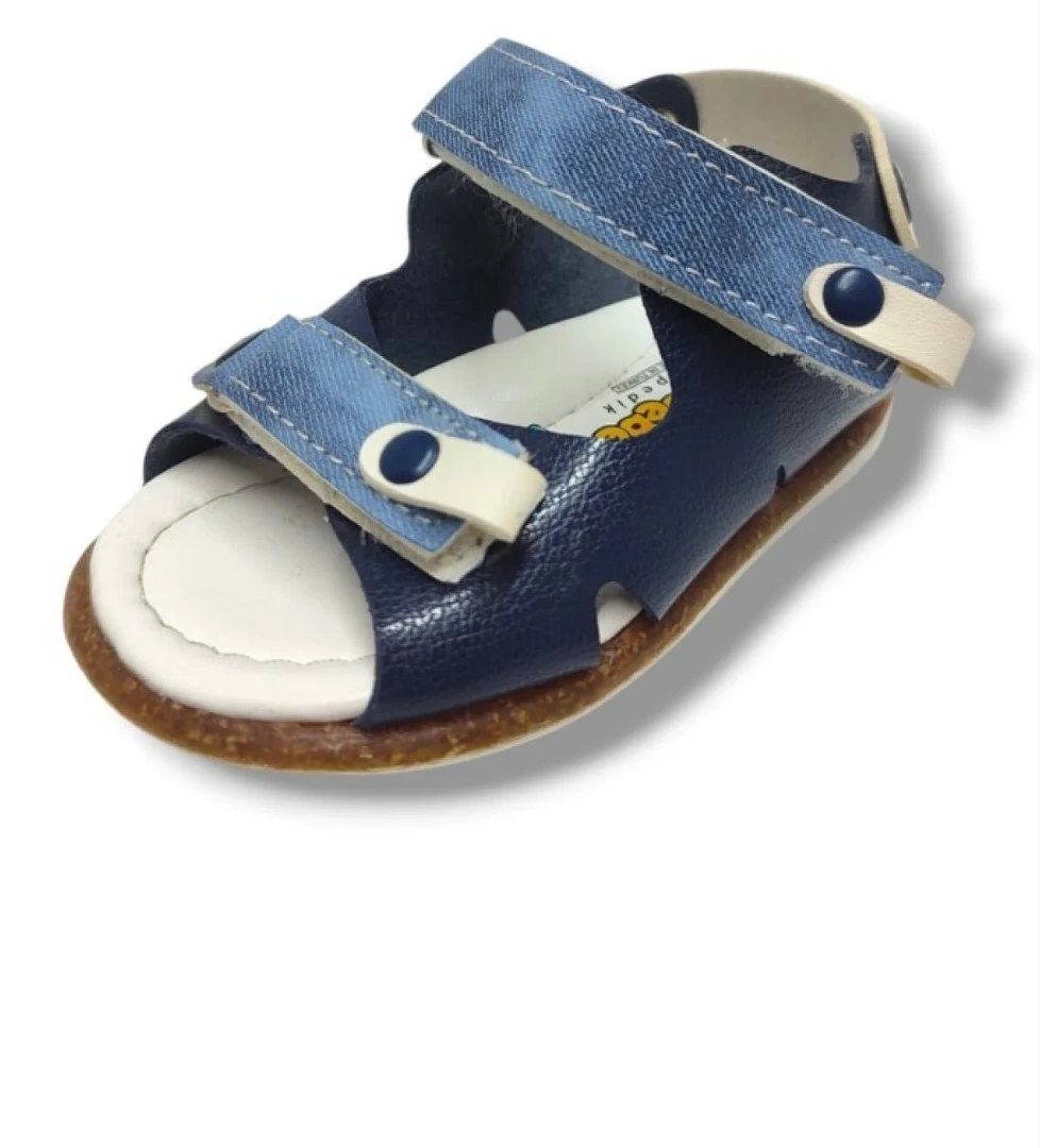 Şi̇ri̇ngenç Şirinbebe 1710-20 Çift Cırt Tokalı Erkek Çocuk Sandalet Lacivert Mavi 18-20 model görseli