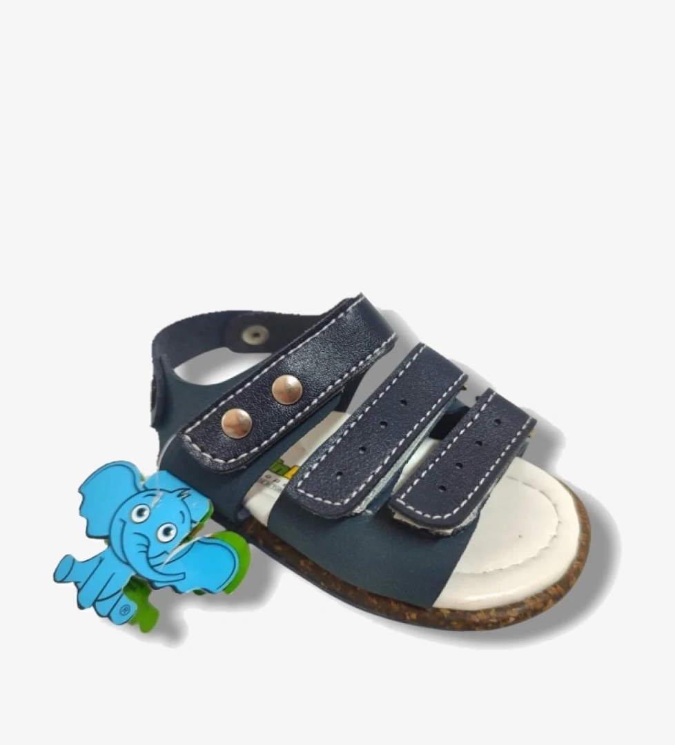 Şi̇ri̇ngenç Şirinbebe 1644-20 Anatomik 3 Cırt Bant Erkek Çocuk Sandalet Lacivert 18-20 model görseli