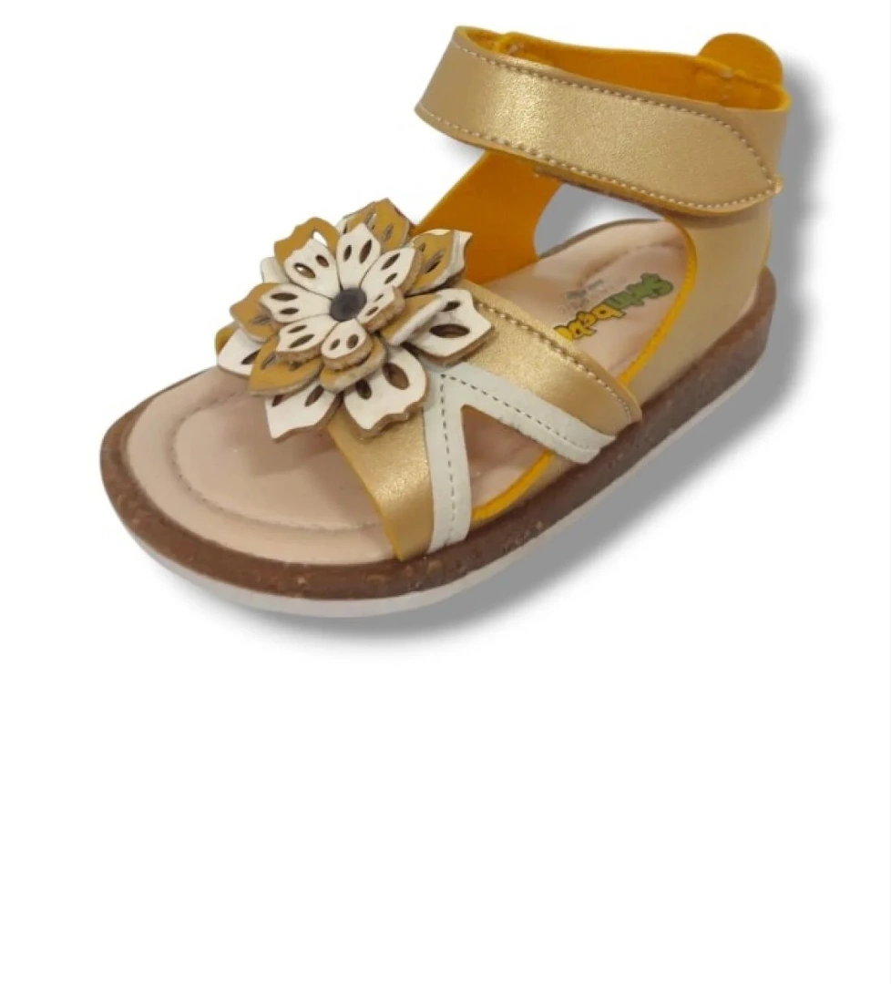 Şi̇ri̇ngenç Şiringenç 1617-20 Anatomik Çiçekli Tek Cırtlı Kız Çocuk Sandalet 21-25 model görseli