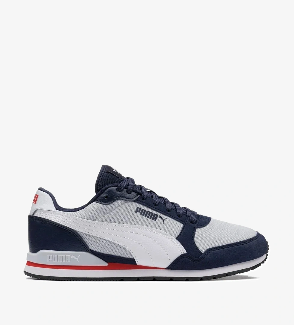 Puma 384640 St Runner V3 Mesh Spor Ayakkabı Gri-Lacivert model görseli