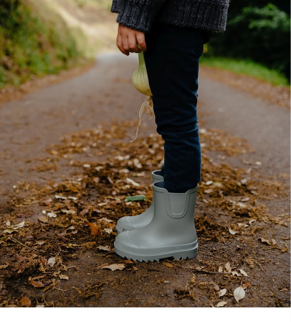 Tokio Çocuk Yeşil Çizme W10274-igr013