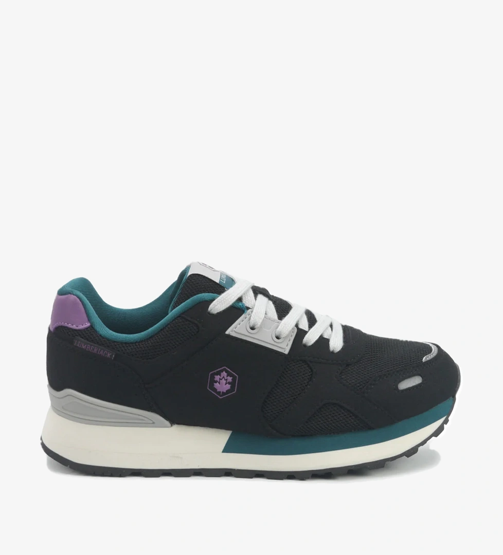 LINET 5PR Siyah Kadın Sneaker - Görsel 1