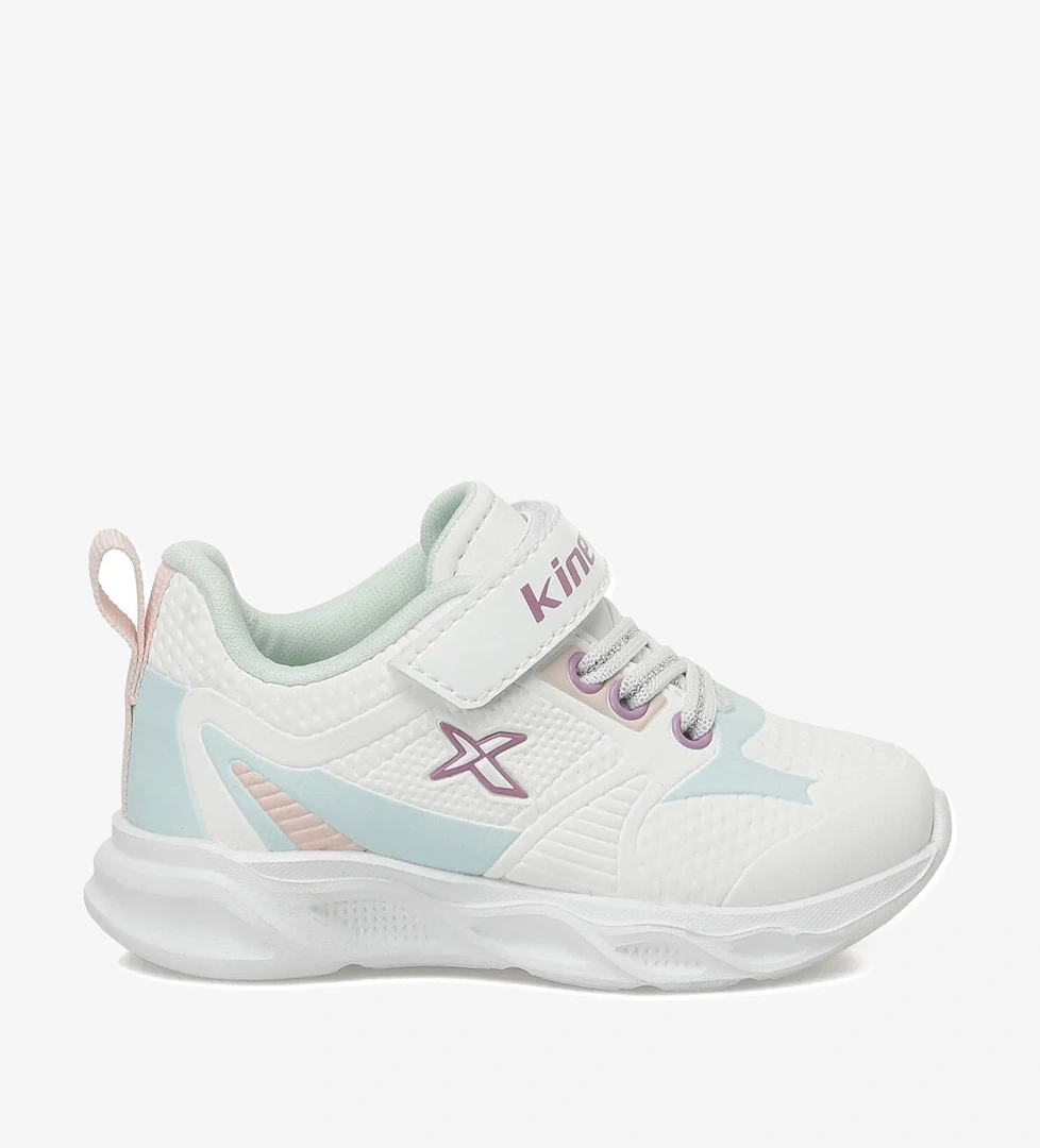 LISTER PU J B 5PR Beyaz Kız Çocuk Spor Ayakkabı - Görsel 1