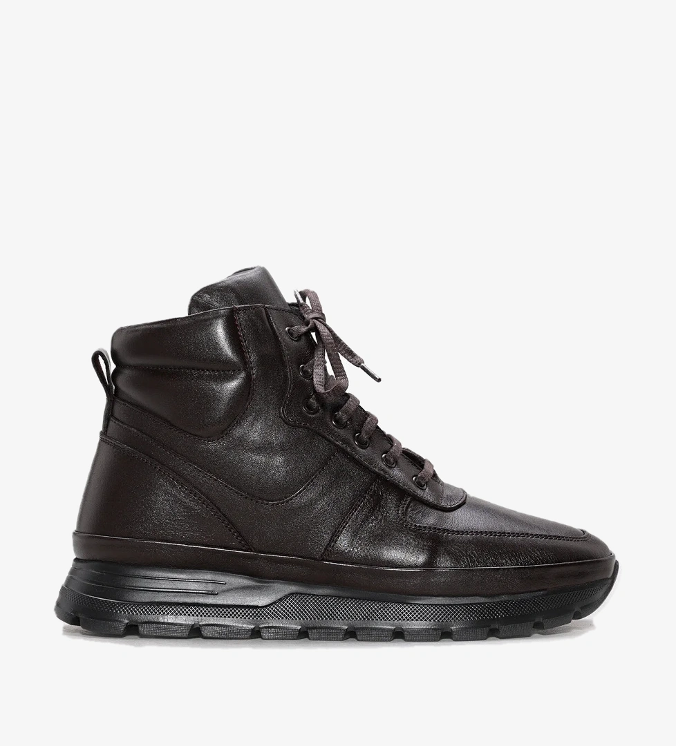 Hakiki Deri Kürklü Erkek Klasik Bot 214KMA3252