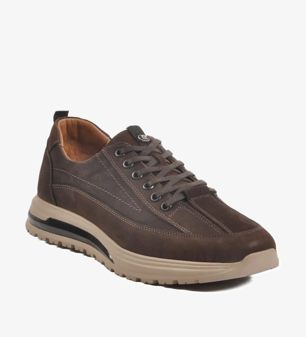 Pierre Cardin 432404 M Kahve Nubuk Hakiki Deri Erkek Günlük Ayakkabı model görseli