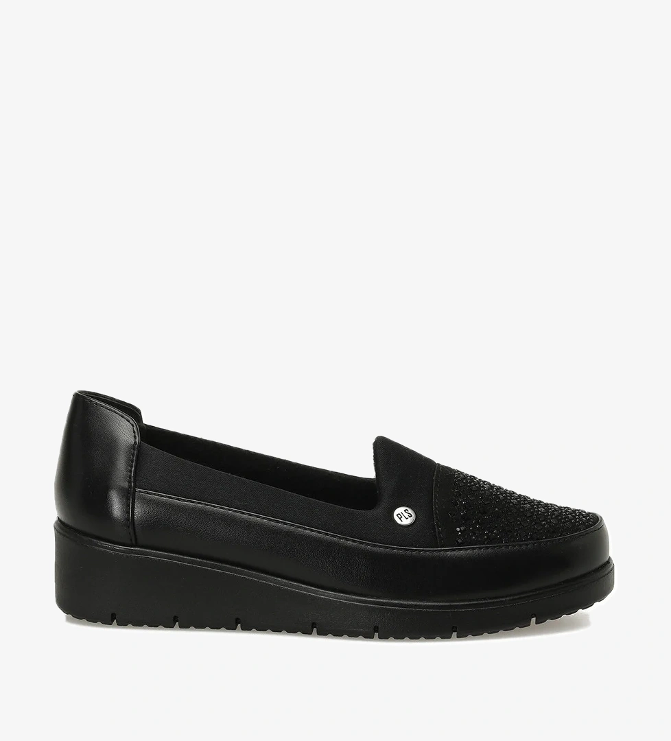 167021.Z5PR Siyah Kadın Dolgu Ayakkabı - Görsel 1