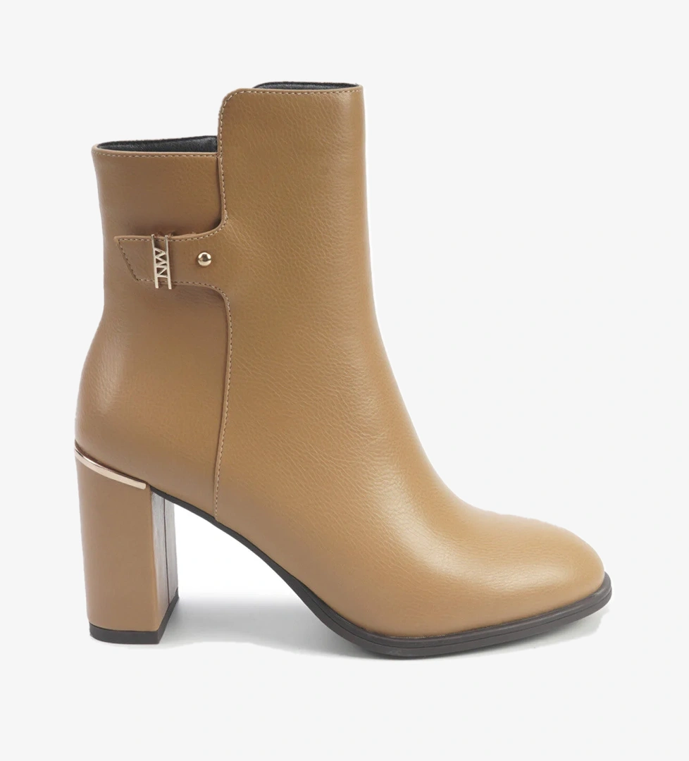 OLIVIER 5PR Kahverengi Kadın Topuklu Bot - Görsel 1