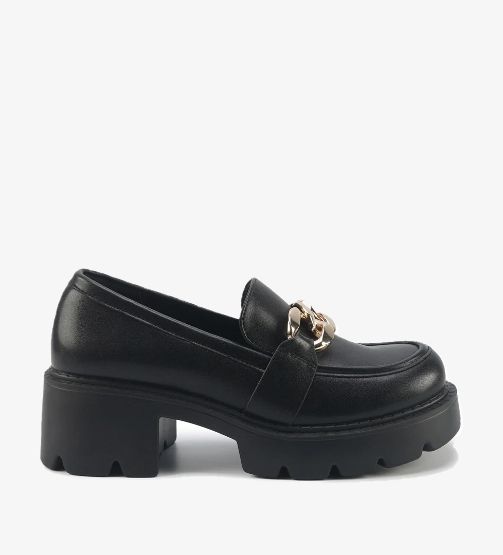 Polaris Polaris 326501.Z 5PR Siyah Kadın Oxford Ayakkabı Flo'da! Siyah - 1. görsel