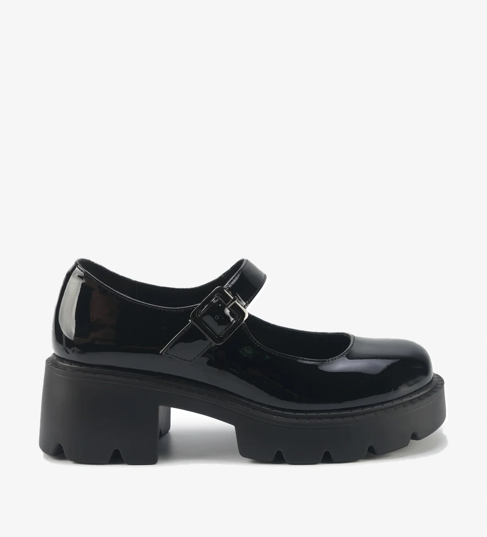 326500.Z 5PR Siyah Kadın Oxford Ayakkabı - Görsel 1