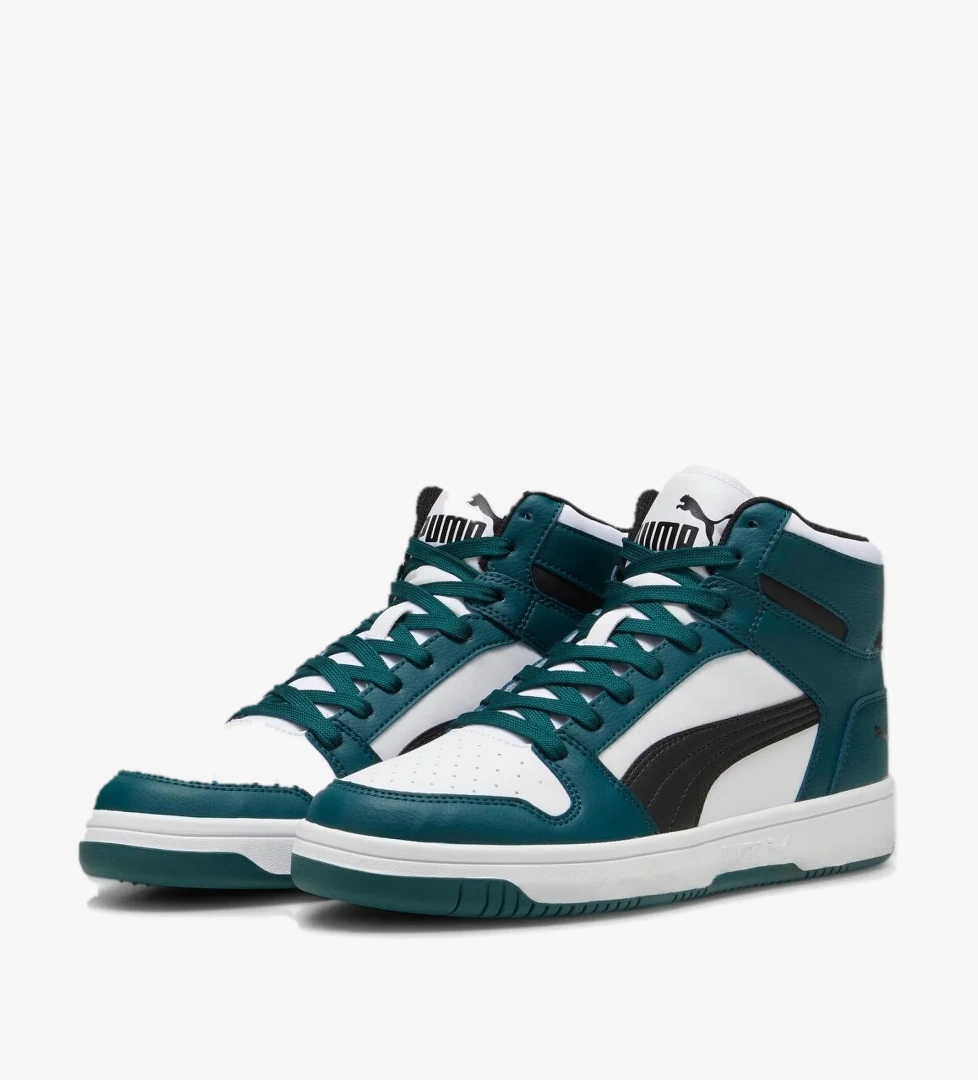 369573 Rebound Layup Sl Günlük Yeşil Unisex Spor Ayakkabı - Görsel 1