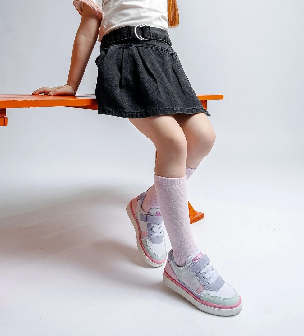 Kız Çocuk Beyaz-Yeşil Günlük Ayakkabı