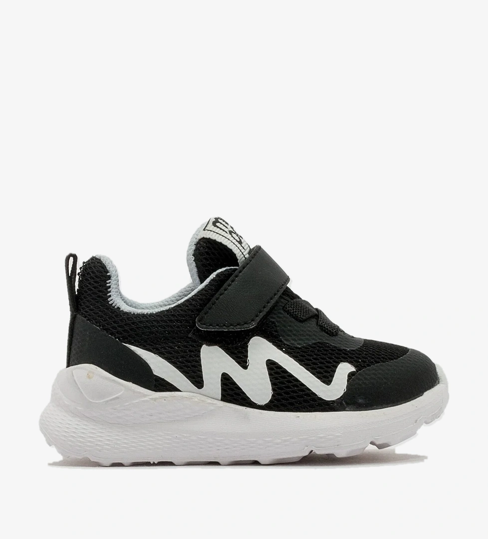 Erkek Çocuk Siyah Spor Ayakkabı - Görsel 1