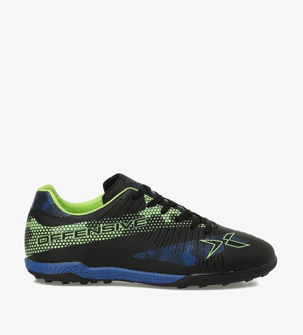 HYDE TF 5PR Siyah Erkek Halı Saha Ayakkabısı - Görsel 1