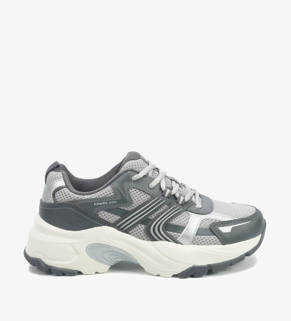ELENOR TX W 5PR Gri Kadın Sneaker - Görsel 1