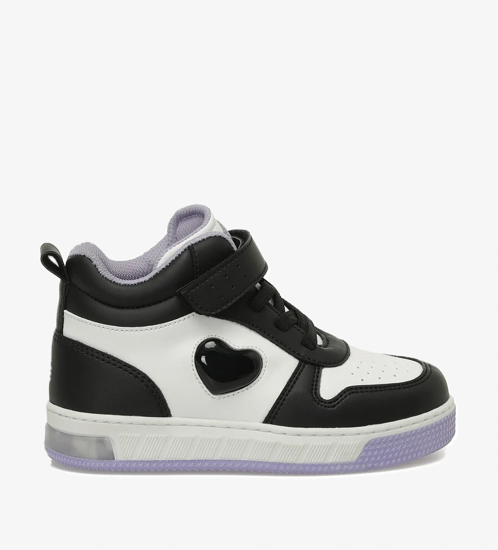 Kinetix SLES HI P 5PR Siyah Kız Çocuk High Sneaker - Görsel 1