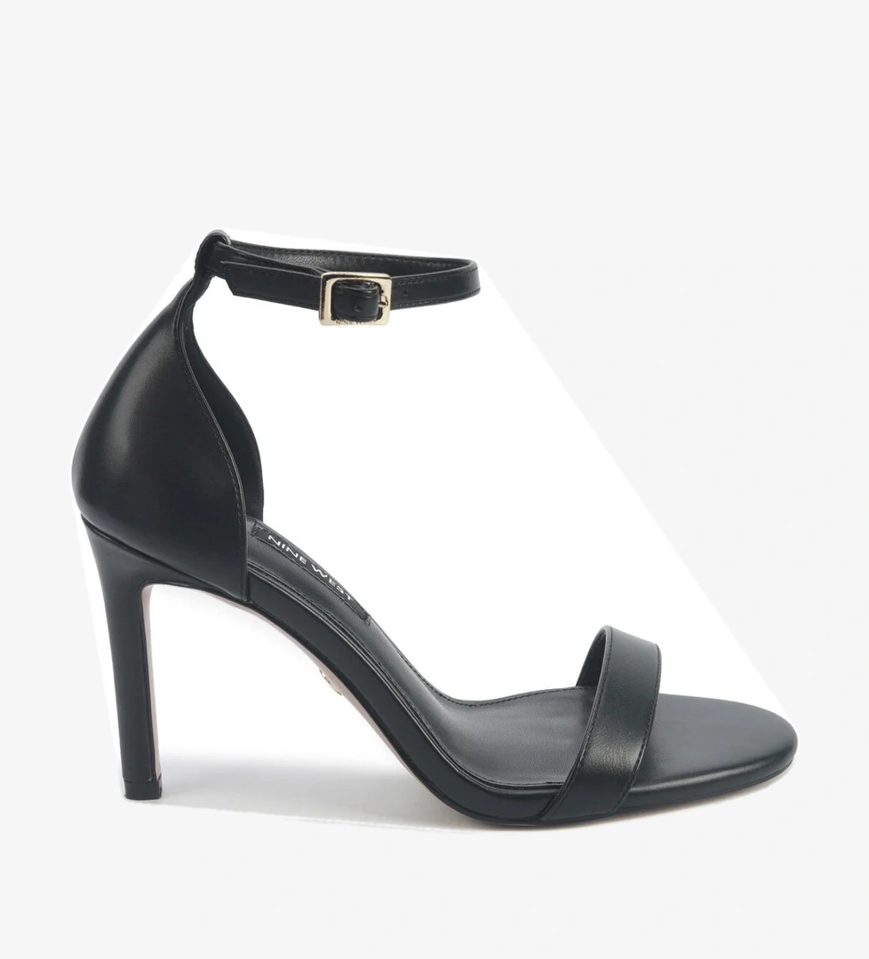 ISLA2 5PR Siyah Kadın Topuklu Sandalet - Görsel 1