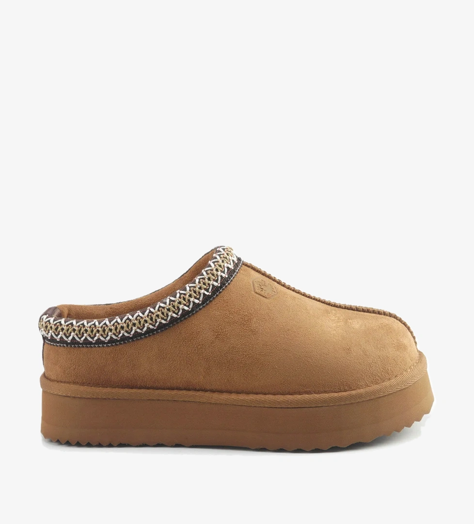 ERA 5PR Kahverengi Kadın Terlik - Görsel 1