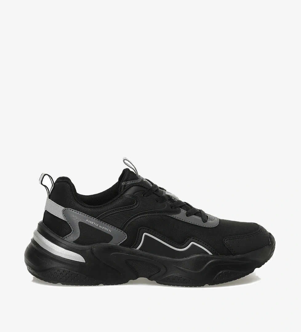 ALINDA PU W 5PR Siyah Kadın Sneaker - Görsel 1